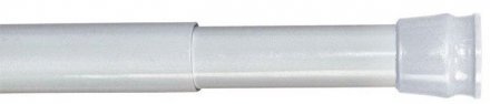 Карниз для ванной комнаты 110-200 см белый Milardo 010A200M14 0063