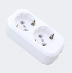 Колодка 2 гн 16А 250В с з/к TPlast 289203